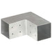 Conector de grindă, formă L, 81 x 81 mm, metal galvanizat - WALTI WALTI