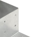 Conector de grindă, formă L, 81 x 81 mm, metal galvanizat - WALTI WALTI