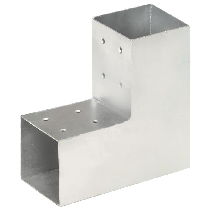 Conectori de grindă, formă L, 4 buc, 81x81 mm, metal galvanizat - WALTI WALTI