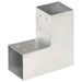 Conectori de grindă, formă L, 4 buc, 81x81 mm, metal galvanizat - WALTI WALTI