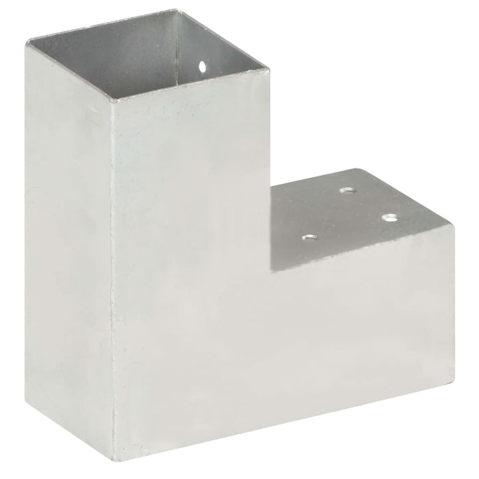 Conectori de grindă, formă L, 4 buc, 81x81 mm, metal galvanizat - WALTI WALTI