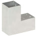 Conectori de grindă, formă L, 4 buc, 81x81 mm, metal galvanizat - WALTI WALTI