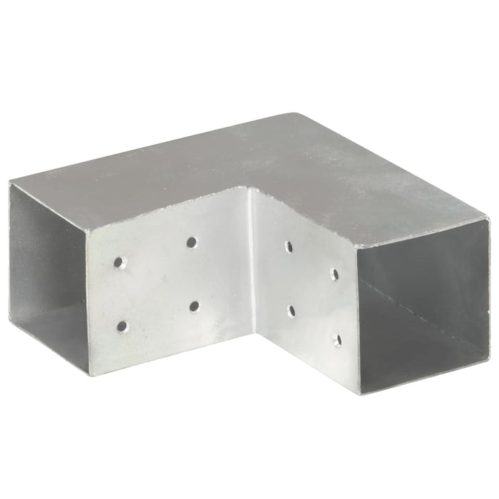 Conectori de grindă, formă L, 4 buc, 81x81 mm, metal galvanizat - WALTI WALTI