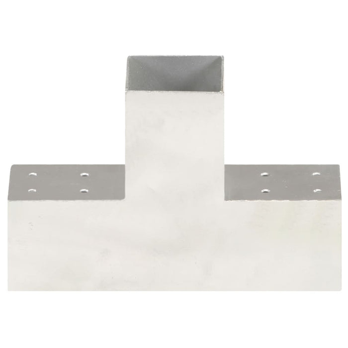 Conectori de grindă, formă T, 4 buc, 81x81 mm, metal galvanizat - WALTI WALTI