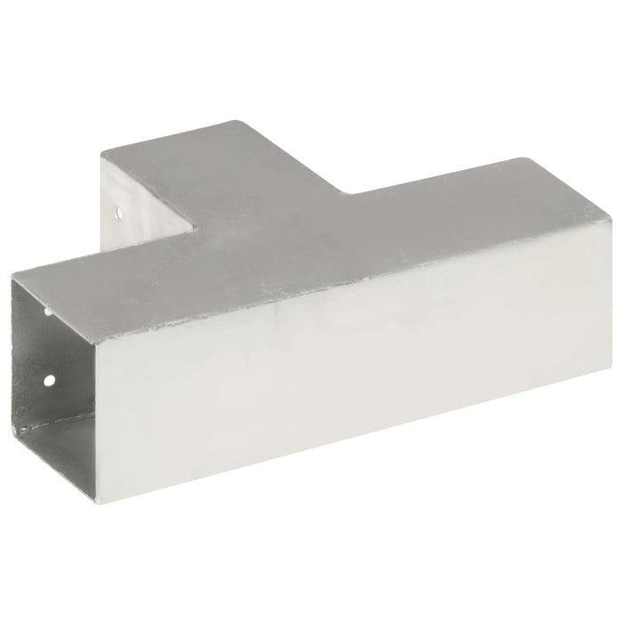 Conectori de grindă, formă T, 4 buc, 81x81 mm, metal galvanizat - WALTI WALTI