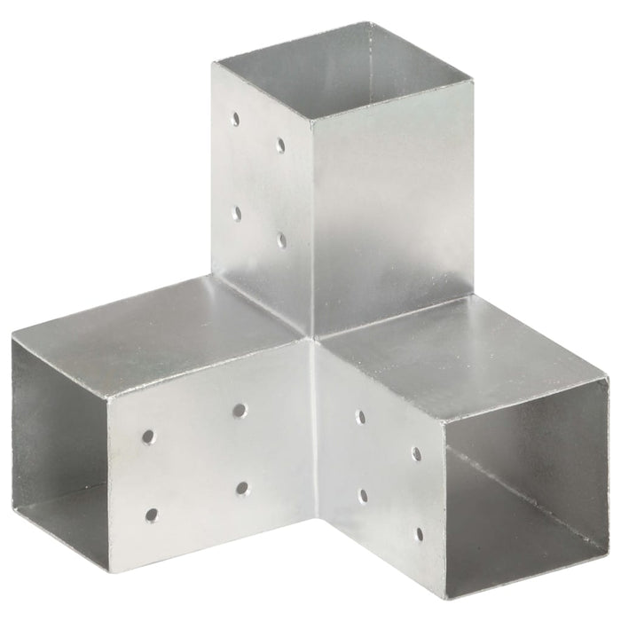 Conectori de grindă, formă Y, 4 buc, 81x81 mm, metal galvanizat - WALTI WALTI