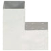 Conectori de grindă, formă L, 4 buc, 91x91 mm, metal galvanizat - WALTI WALTI