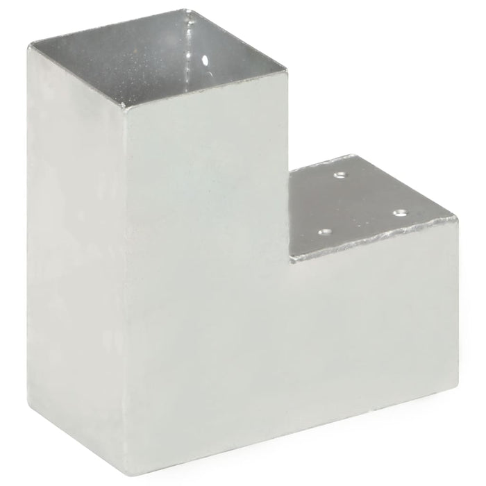Conectori de grindă, formă L, 4 buc, 91x91 mm, metal galvanizat - WALTI WALTI