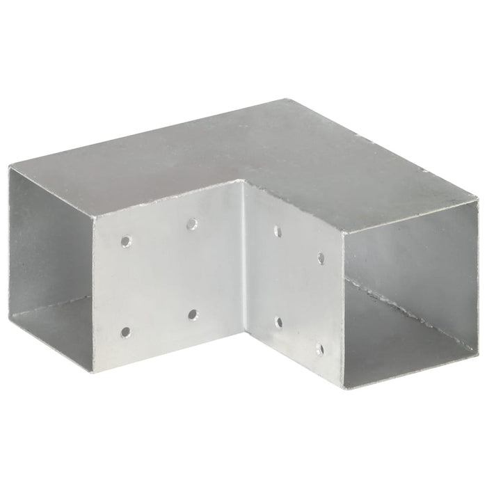 Conectori de grindă, formă L, 4 buc, 91x91 mm, metal galvanizat - WALTI WALTI