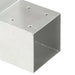 Conectori de grindă, formă L, 4 buc, 91x91 mm, metal galvanizat - WALTI WALTI