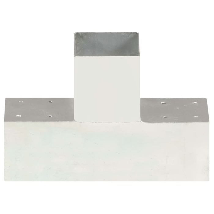 Conectori de grindă, 4 buc, formă T, 91x91 mm, metal galvanizat - WALTI WALTI