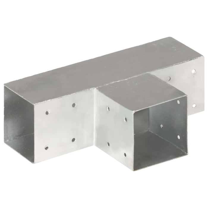 Conectori de grindă, 4 buc, formă T, 91x91 mm, metal galvanizat - WALTI WALTI