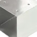 Conectori de grindă, 4 buc, formă T, 91x91 mm, metal galvanizat - WALTI WALTI
