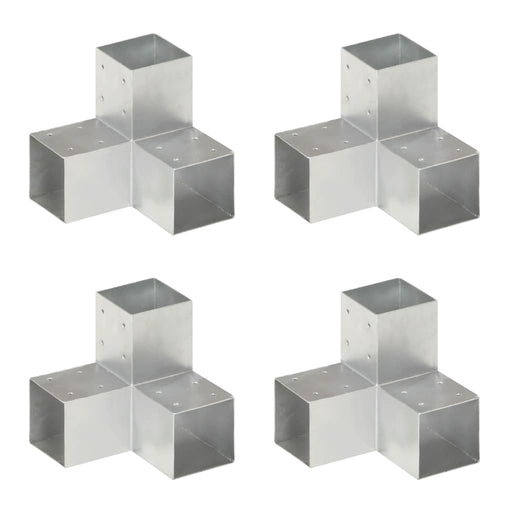 Conectori de grindă, formă Y, 4 buc, 91x91 mm, metal galvanizat - WALTI WALTI