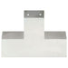Conectori de grindă, formă X, 4 buc, 91x91 mm, metal galvanizat - WALTI WALTI