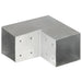 Conector de grindă, formă L, 101 x 101 mm, metal galvanizat - WALTI WALTI