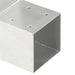 Conector de grindă, formă L, 101 x 101 mm, metal galvanizat - WALTI WALTI