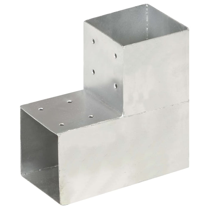 Conectori grindă, formă L, 4 buc, 101x101 mm, metal galvanizat - WALTI WALTI