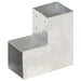 Conectori grindă, formă L, 4 buc, 101x101 mm, metal galvanizat - WALTI WALTI