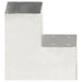 Conectori grindă, formă L, 4 buc, 101x101 mm, metal galvanizat - WALTI WALTI