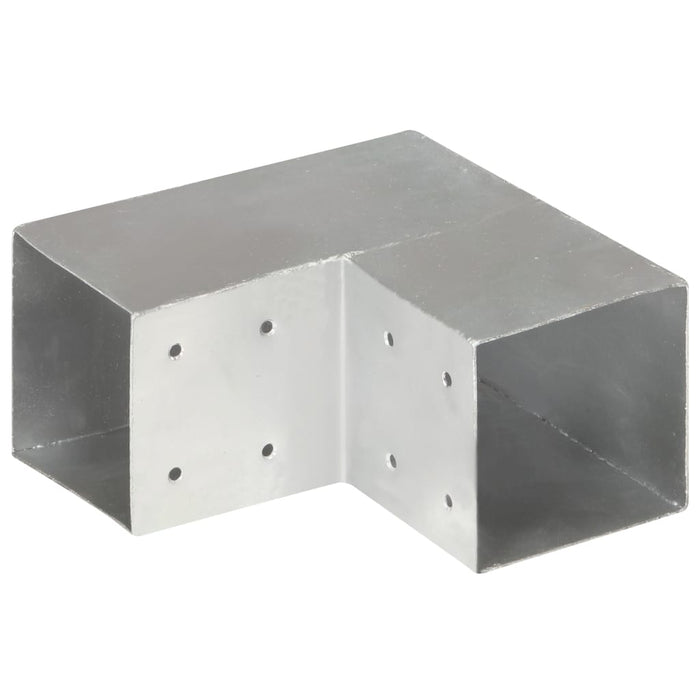 Conectori grindă, formă L, 4 buc, 101x101 mm, metal galvanizat - WALTI WALTI