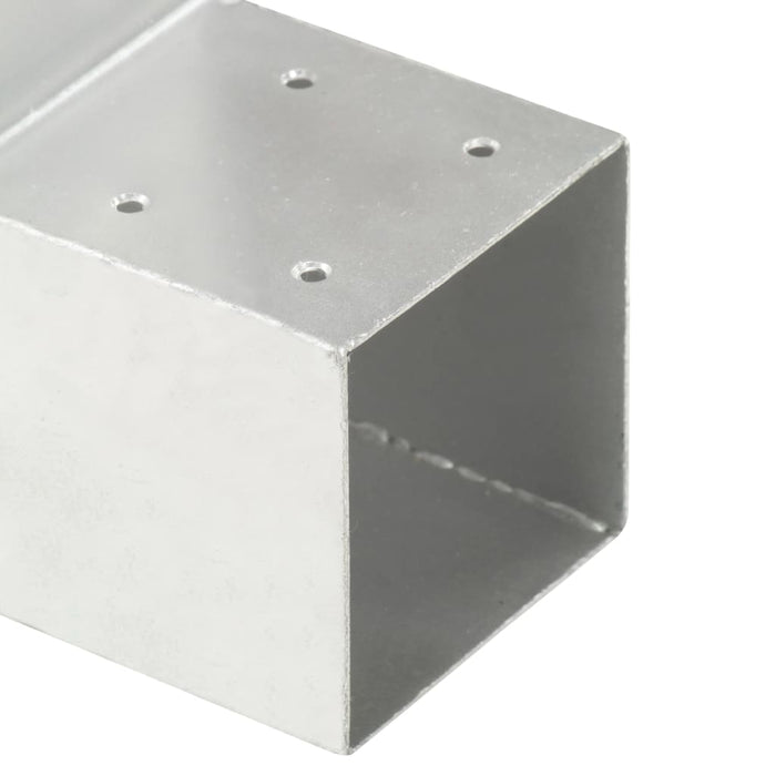 Conectori grindă, formă L, 4 buc, 101x101 mm, metal galvanizat - WALTI WALTI