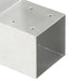 Conectori grindă, formă L, 4 buc, 101x101 mm, metal galvanizat - WALTI WALTI