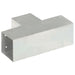 Conector de grindă, formă T, 101 x 101 mm, metal galvanizat - WALTI WALTI