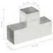 Conector de grindă, formă T, 101 x 101 mm, metal galvanizat - WALTI WALTI