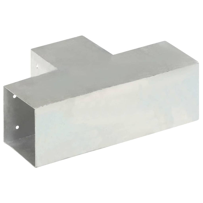 Conectori grindă, formă T, 4 buc, 101x101 mm, metal galvanizat - WALTI WALTI
