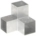 Conectori grindă, formă Y, 4 buc, 101x101 mm, metal galvanizat - WALTI WALTI