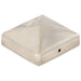 Capace stâlpi de gard piramidă 6 buc. 81x81 mm oțel inoxidabil - WALTI WALTI