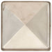 Capace stâlpi de gard piramidă 6 buc. 81x81 mm oțel inoxidabil - WALTI WALTI