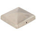 Capace stâlpi de gard piramidă 6 buc. oțel inoxidabil 101x101mm - WALTI WALTI
