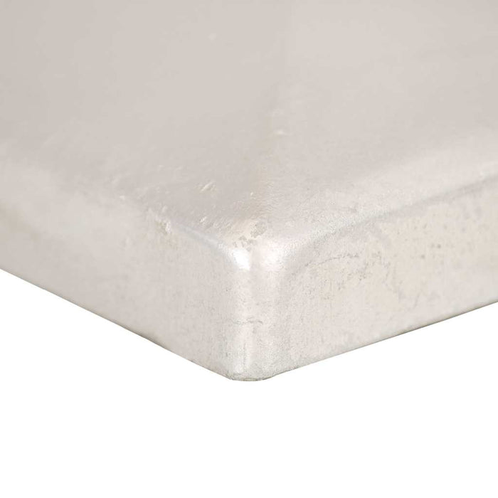Capace stâlpi de gard piramidă 6 buc. metal galvanizat 81x81 mm WALTI
