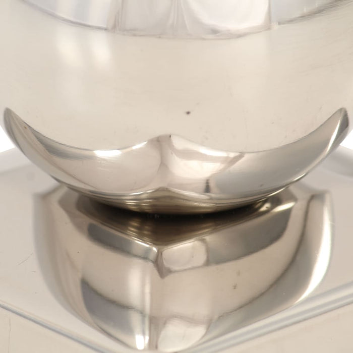 Capace stâlpi tip glob, 6 buc., 71 x 71 mm, oțel inoxidabil WALTI