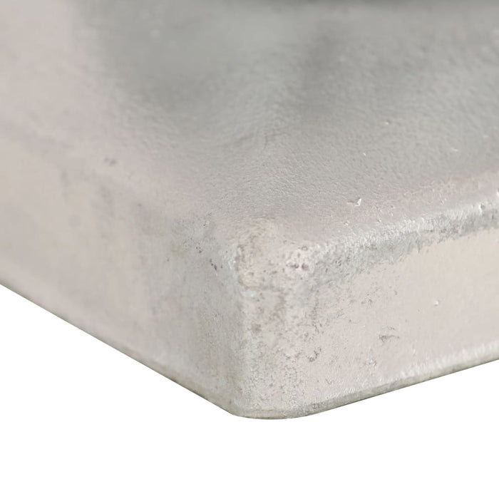 Capace stâlpi tip glob, 6 buc., 101x101 mm, metal galvanizat WALTI