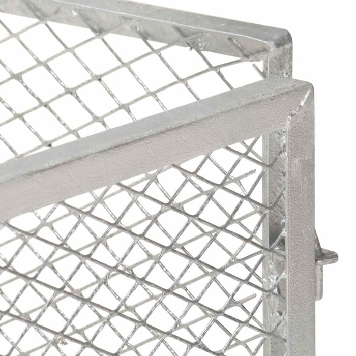 Compostor de grădină, 100x100x77 cm, fier galvanizat - WALTI WALTI