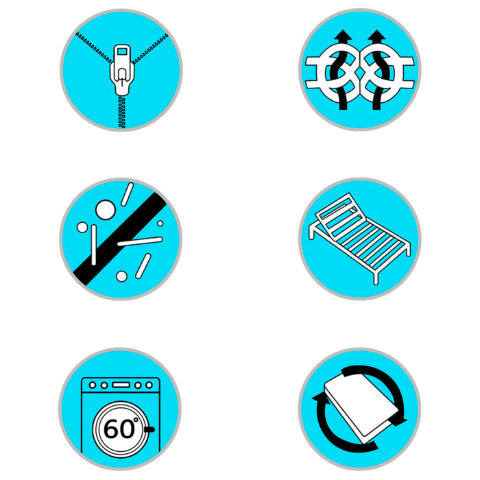 Topper saltea pentru pat continental 200x160x5 cm - WALTI WALTI