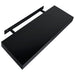 Rafturi de perete suspendate, 2 buc., negru, 40 x 20 x 3,8 cm - WALTI WALTI