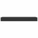 Raft de perete suspendat cu sertar, negru, 80 x 25 x 8 cm - WALTI WALTI