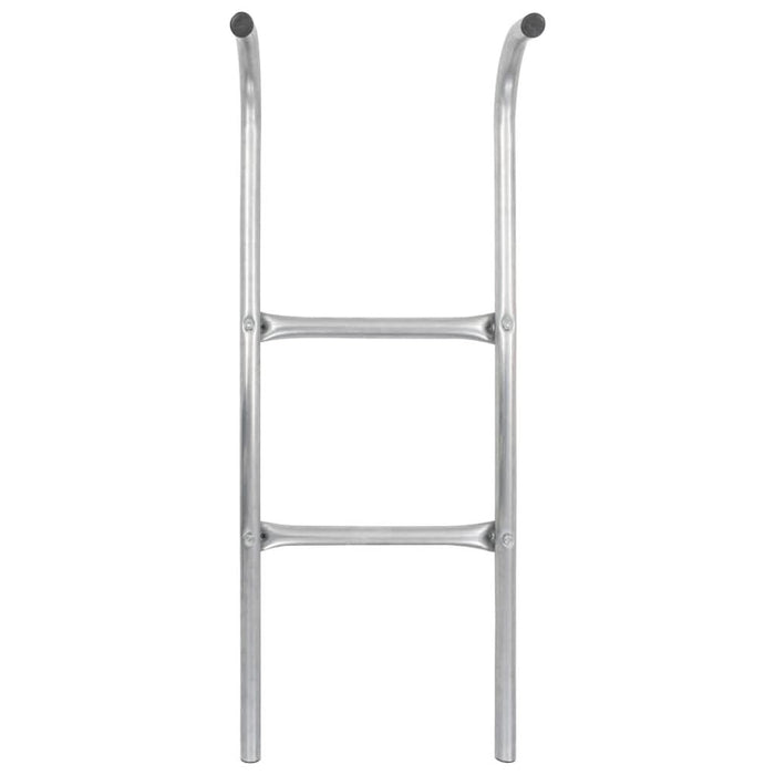 Scară de trambulină cu 2 trepte, argintiu, 72 cm, oțel - WALTI WALTI