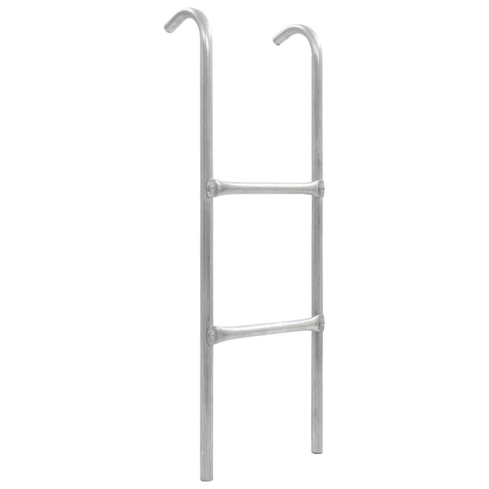 Scară de trambulină cu 2 trepte, argintiu, 102,6 cm, oțel - WALTI WALTI