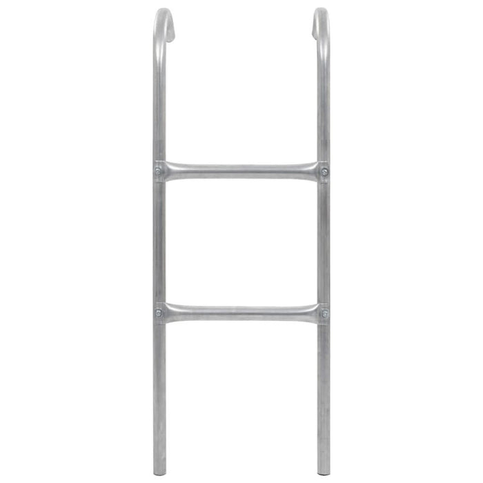Scară de trambulină cu 2 trepte, argintiu, 102,6 cm, oțel - WALTI WALTI