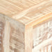 Servantă, alb, 73 x 30 x 75 cm, lemn masiv de acacia - WALTI WALTI