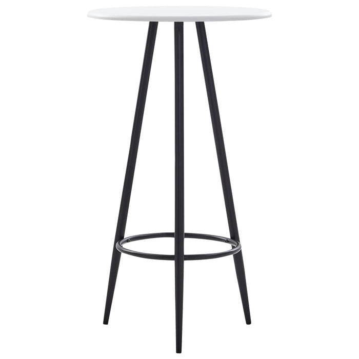 Set mobilier de bar, 3 piese, negru, plastic - WALTI WALTI