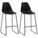 Set mobilier de bar, 3 piese, negru, plastic - WALTI WALTI