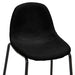 Set mobilier de bar, 3 piese, negru, material textil - WALTI WALTI