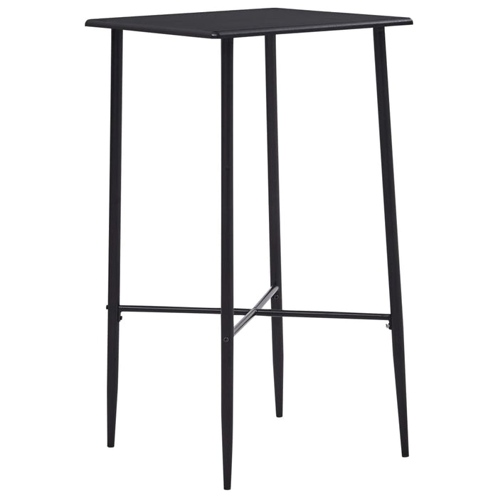 Set mobilier de bar, 5 piese, negru, material textil - WALTI WALTI