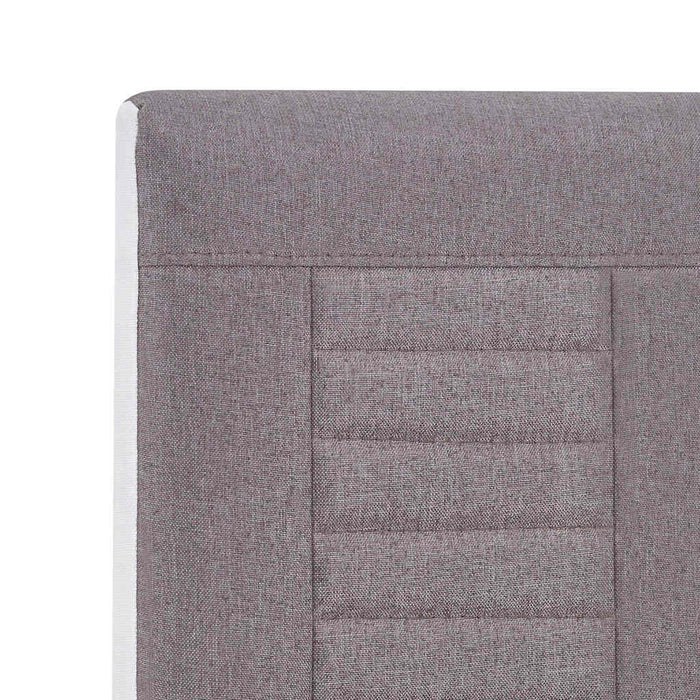 Scaune de bucătărie consolă, 6 buc., gri taupe, textil WALTI